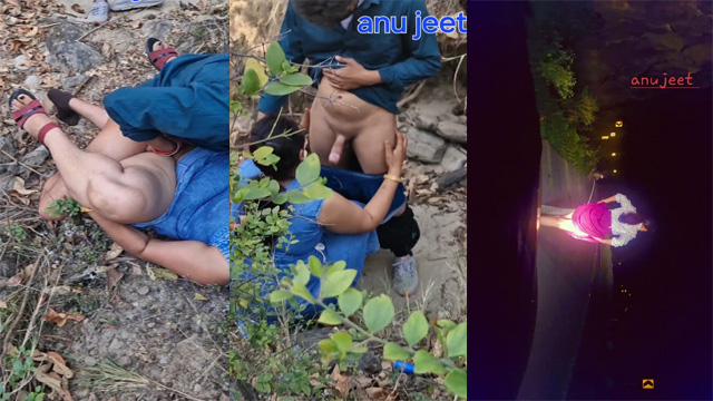Anuhotwife aka Anujeet – Dare In jungle & Walking on Road