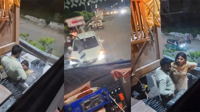 Hot Paid Randi Blowjob Truck Driver On Public Road – Latest New XXX