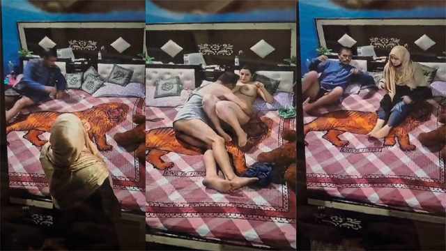 Desi Leaked Affair of Indian Aunty Viral HD