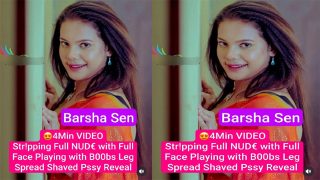 Barsha Sen Famous Model Latest – Stripping With Full Face Viral Porn
