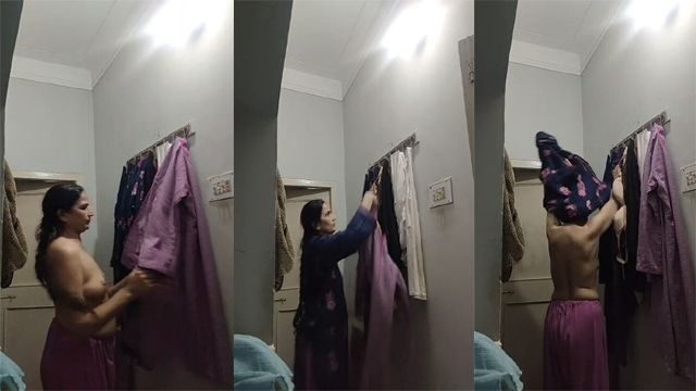 Bhabhi Changing Clothes – Hidden Captured Free Porn