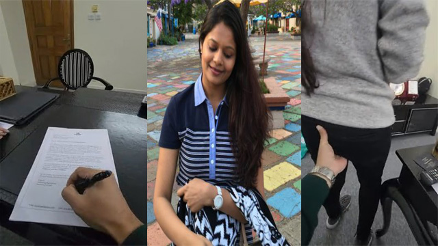 Hot Office Couple Threesome Leaks By Hotel