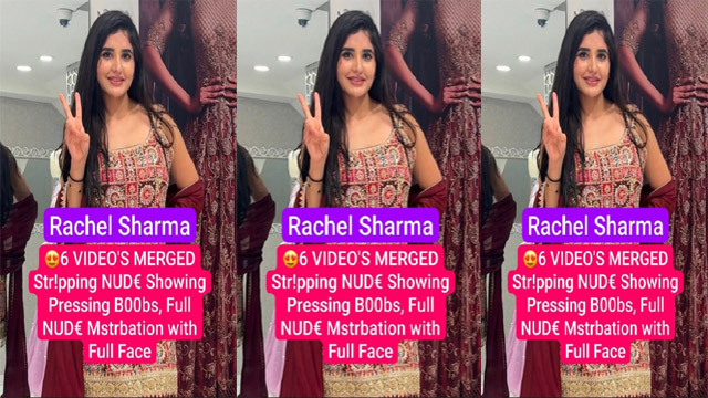 Rachel Sharma Stripping – Showing Pressing Boobs Free Porn