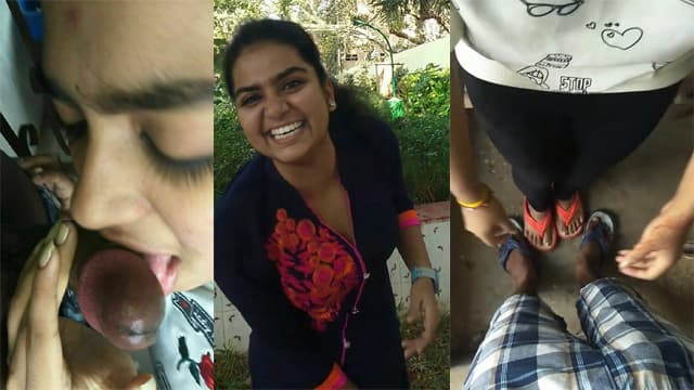 Priya BF Stairs – Deep Blowjob Viral MMS