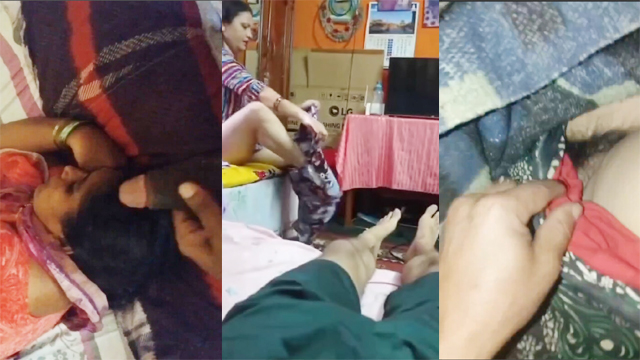 Desi Girl Aunty Changing – Front Of Her Son Masturbating
