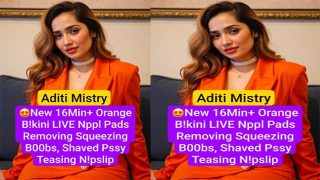 Aditi Mistry Orange Bikini Chudai Pussy Viral MMS