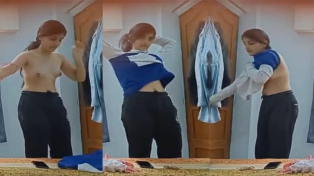 Cute Slim Sis Mom Captured Video Clips – Update