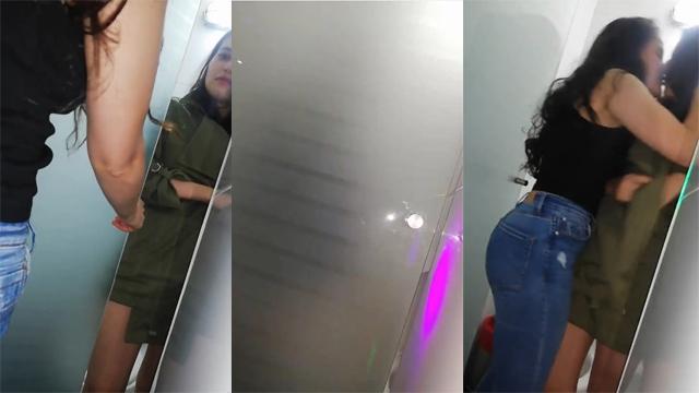Young Bengaluru Girls Ke Beech Washroom Mein Hua Lesbian Sex HD